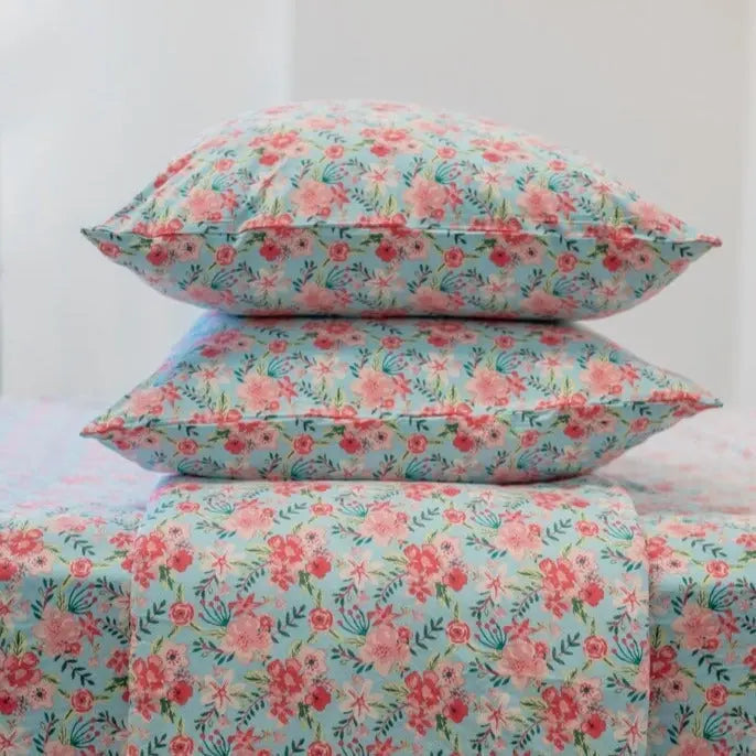 Silky Soft Pillow Case for Kids with Easy Tear Tag and Center Flap Sweet Bamboo