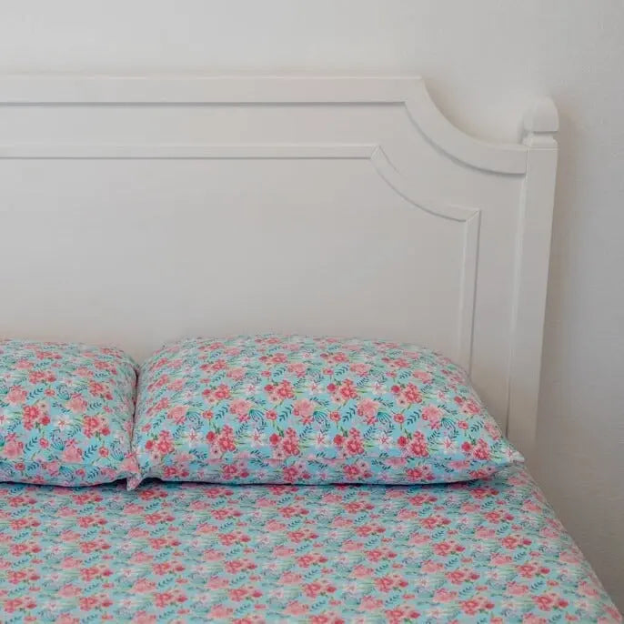 Silky Soft Pillow Case for Kids with Easy Tear Tag and Center Flap Sweet Bamboo