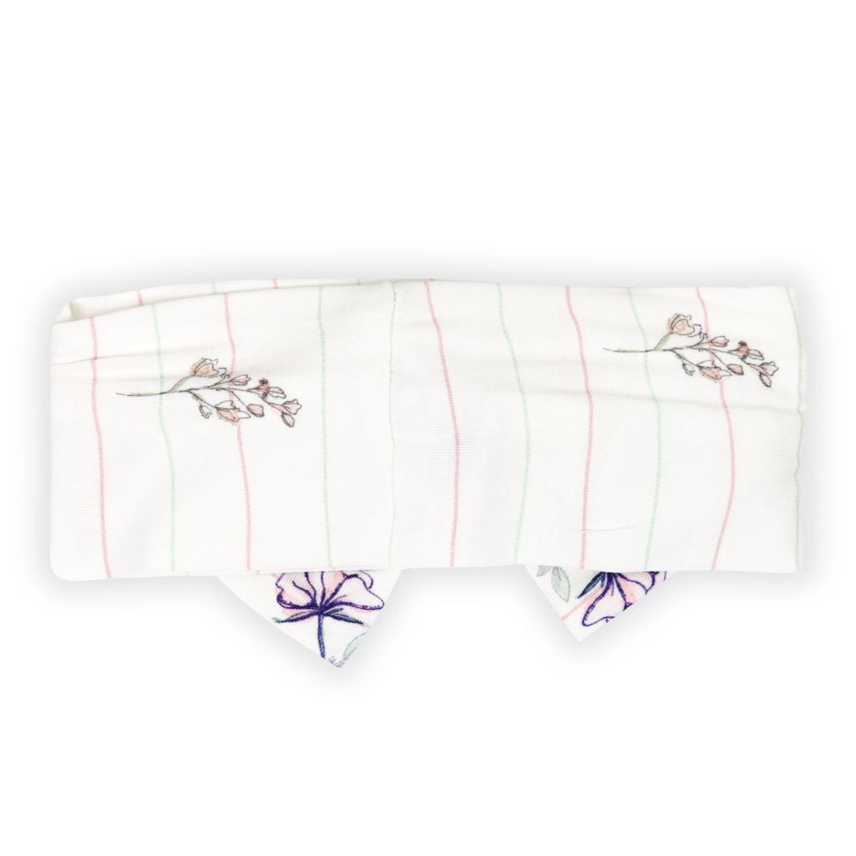 Pink Flower Headband for Babies Soft Stretchy Gentle Everyday Hair Accessory.