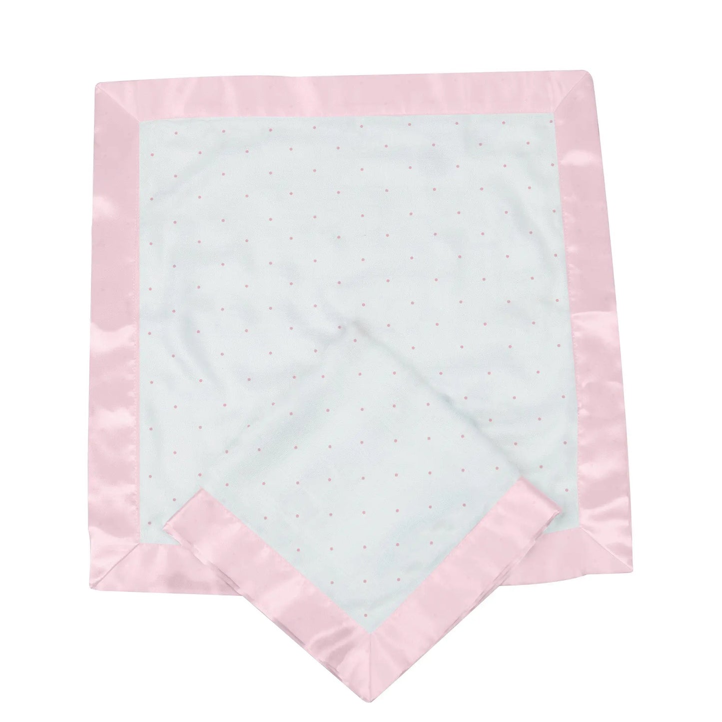 Pink Polka Dot Bamboo Newcastle Blankie Security Blanket Newcastle Classics