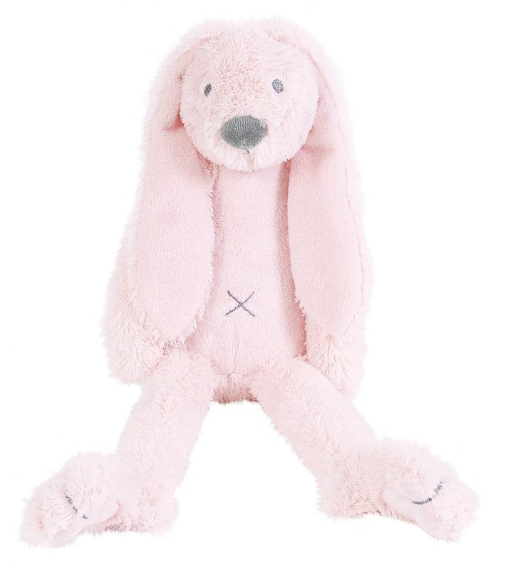 Pink Rabbit Richie Stuffed Animal by Happy Horse Soft and Cuddly Huggable Toy 15 Inches Newcastle Classics
