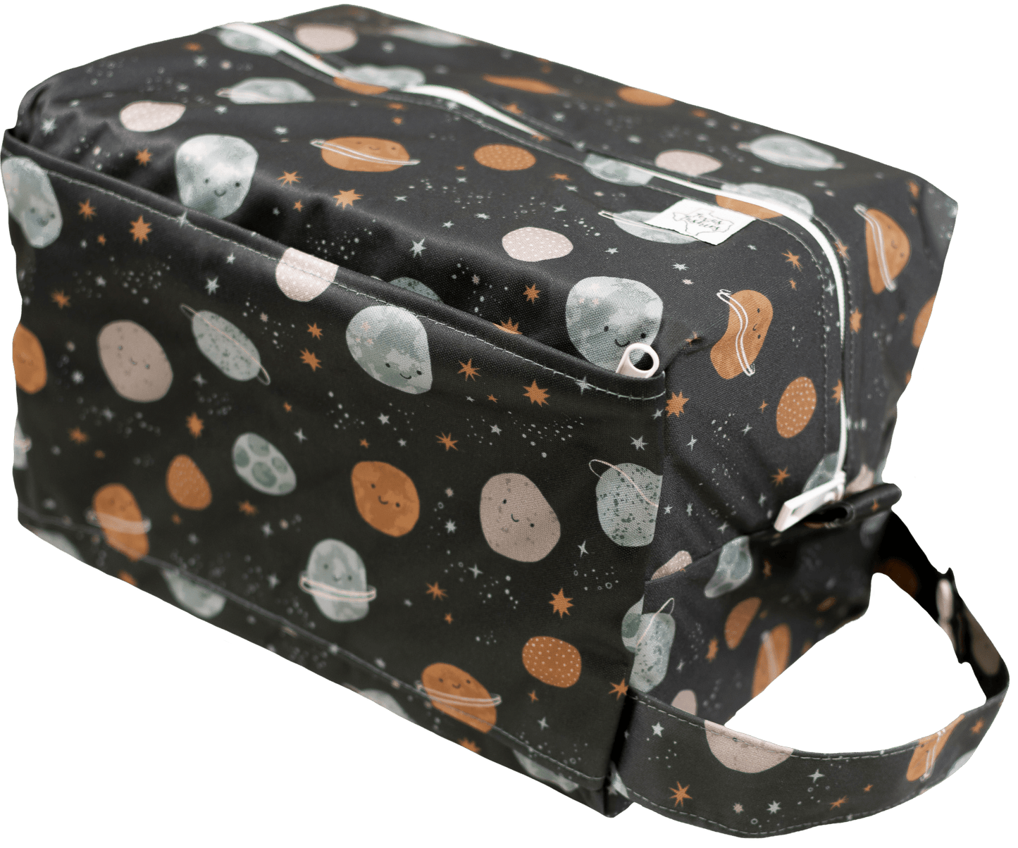 Pod Organizer With Side Pocket For Cloth Diapers And Snap Handle Texas Tushies