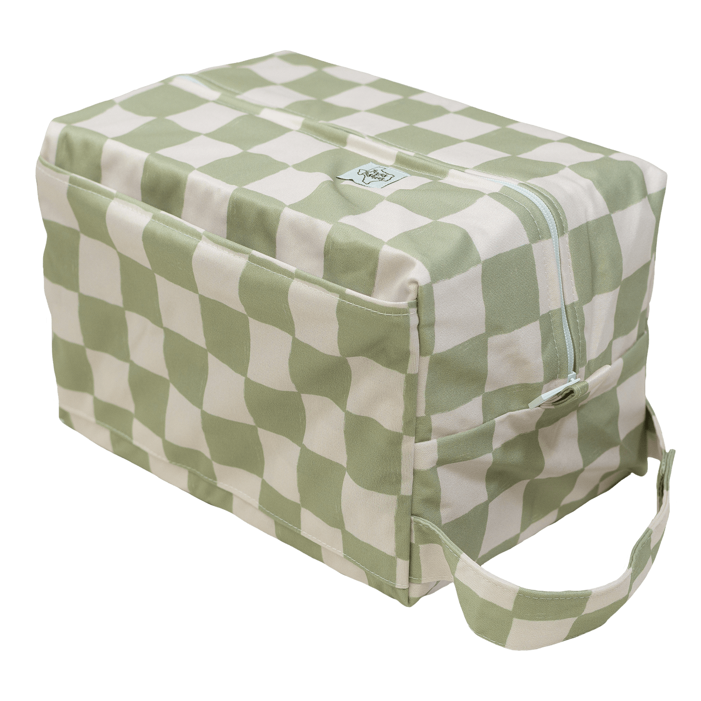 Pod Organizer With Side Pocket For Cloth Diapers And Snap Handle Texas Tushies