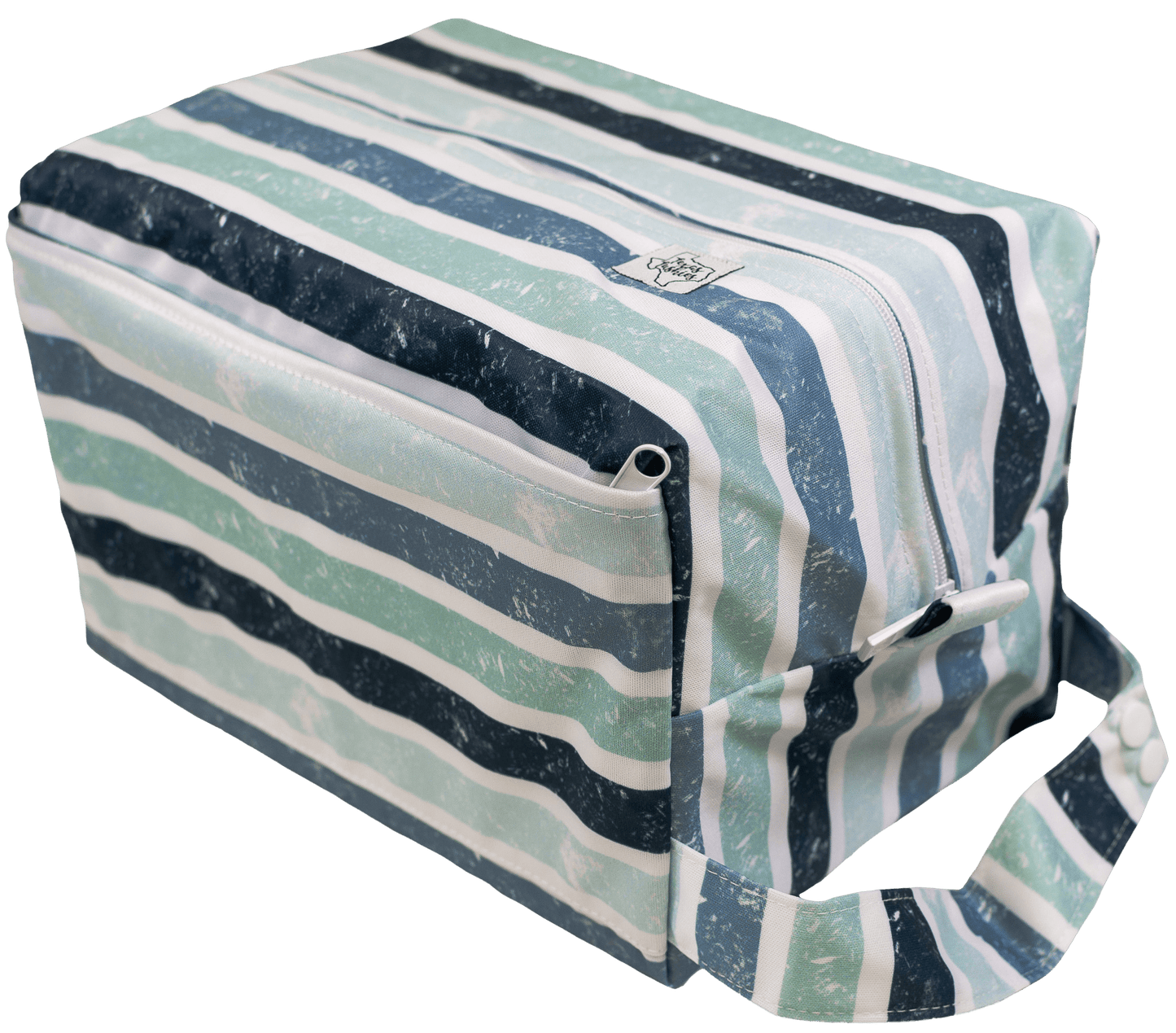 Pod Organizer With Side Pocket For Cloth Diapers And Snap Handle Texas Tushies