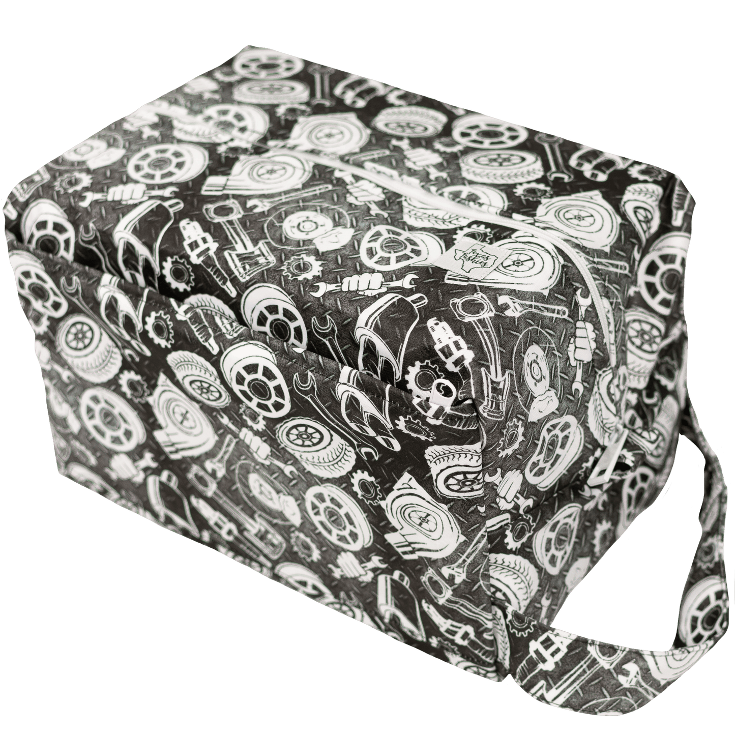 Pod Organizer With Side Pocket For Cloth Diapers And Snap Handle Texas Tushies