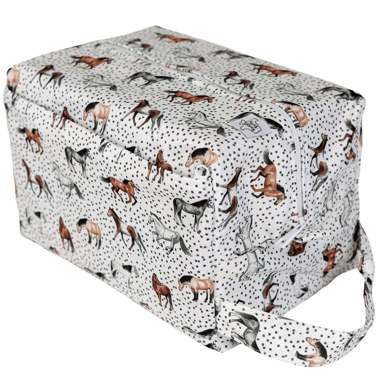 Pod Organizer With Side Pocket For Cloth Diapers And Snap Handle Texas Tushies