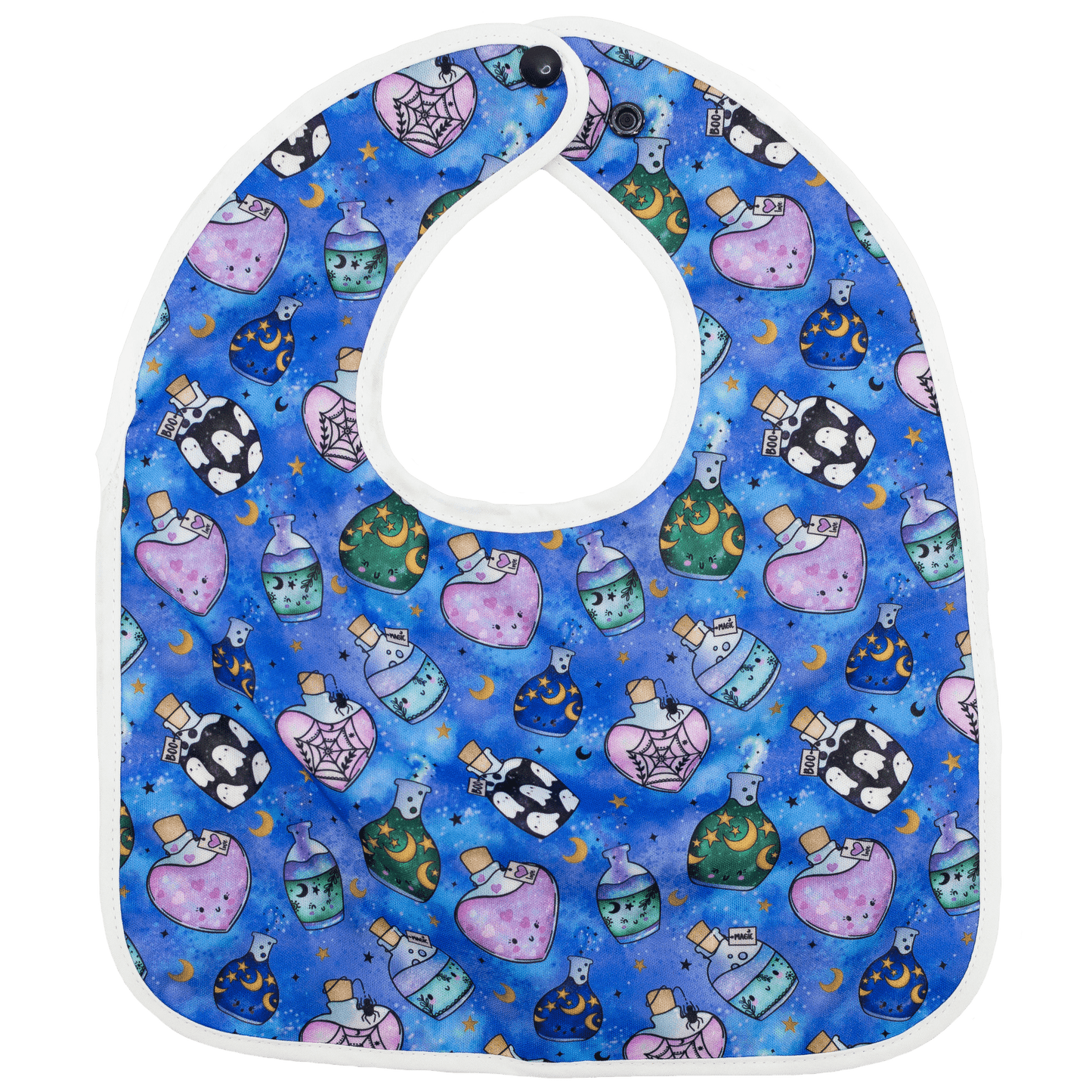 Potions The Flip Bib Machine Washable Reusable Baby Bibs With Pocket Texas Tushies
