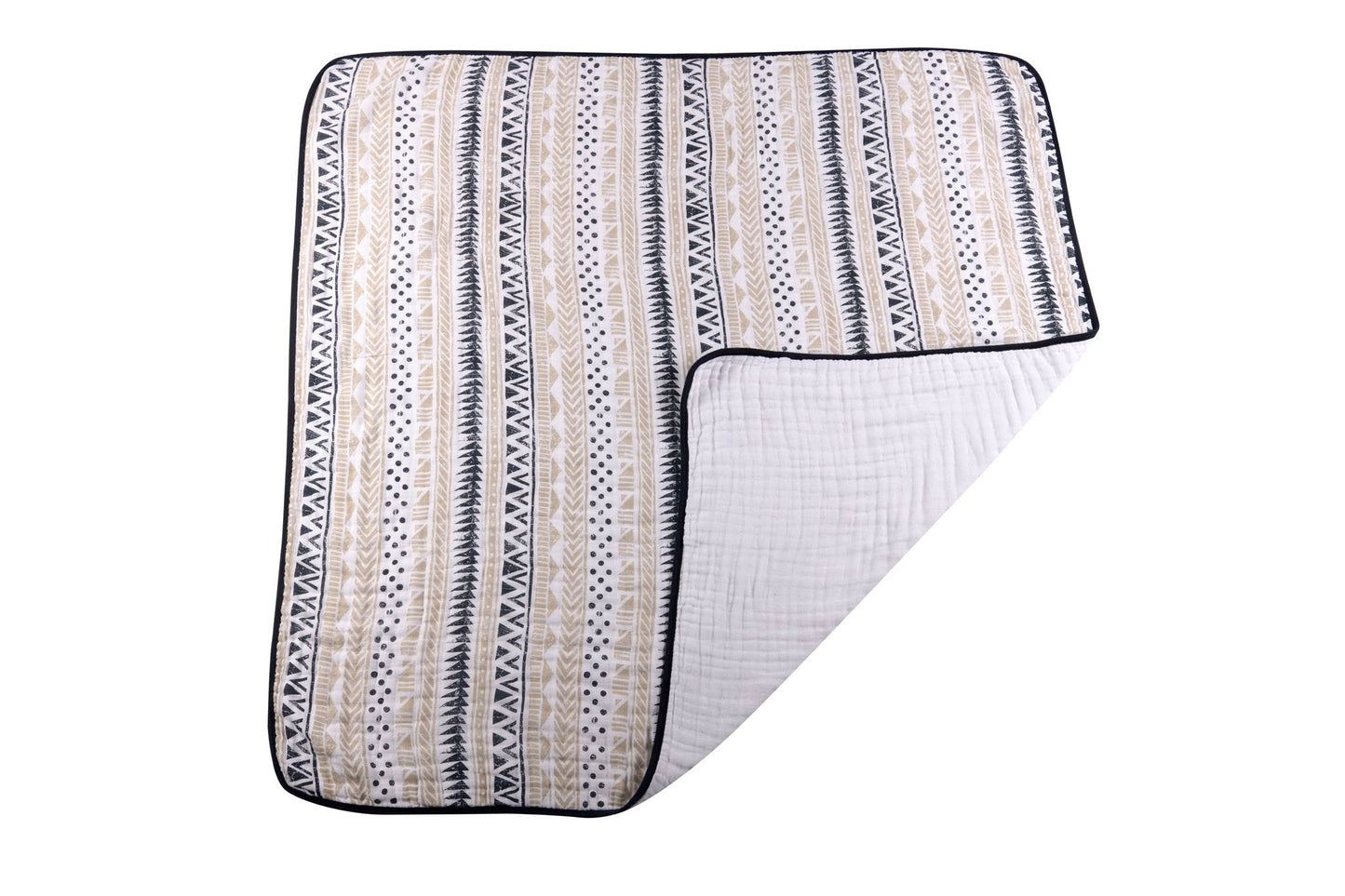 Pyramid Cotton Muslin Newcastle Blanket for Kids 47 Inch x 47 Inch Soft Breathable Cuddly Comfort Newcastle Classics