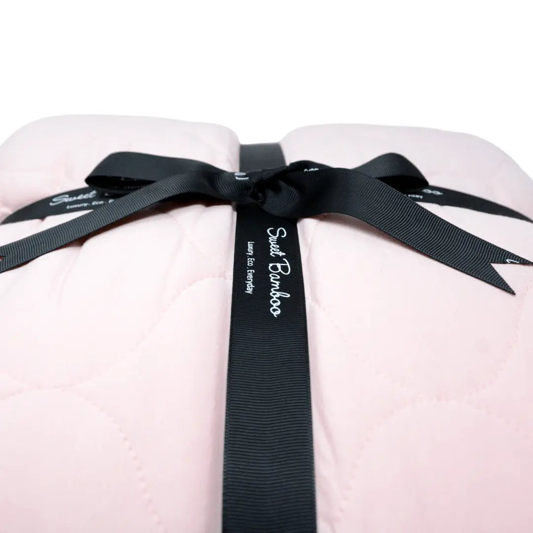 Quilted Blanket Made with Ecolux Fabric and Fluffy Fill for Ultimate Comfort Sweet Bamboo