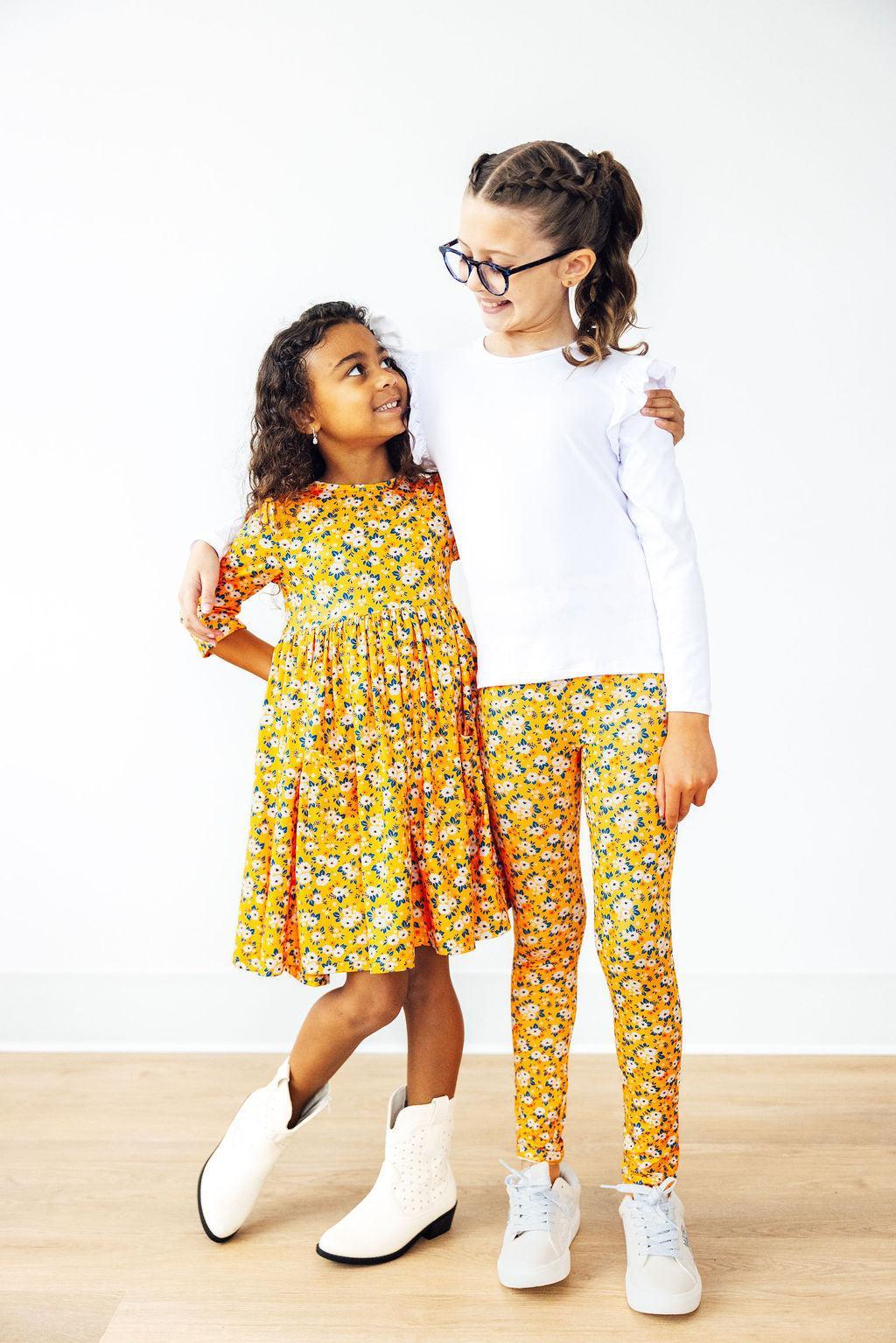 Mila & Rose ® Mila And Rose High Waisted Fall Floral Leggings For Women - Apparel & Accessories > Clothing > Pants > Leggings Leggings