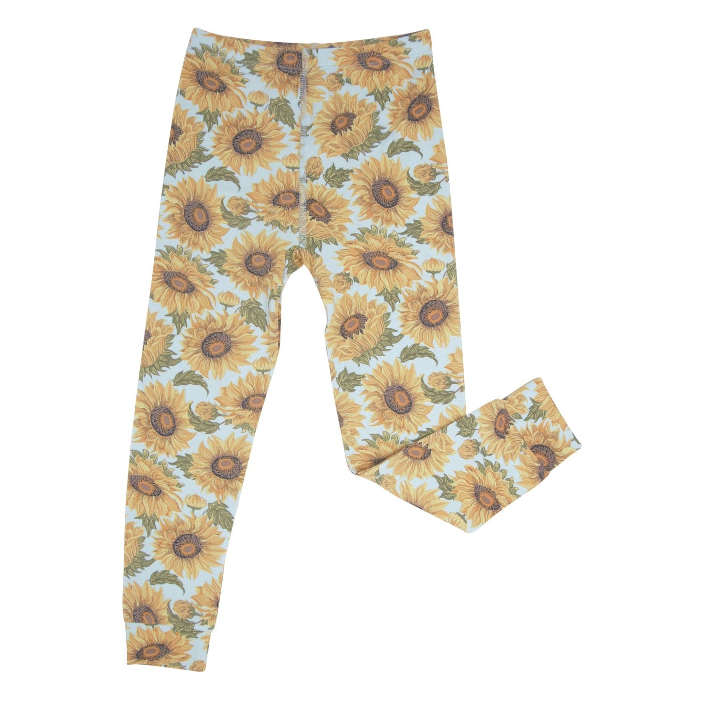 Sammys Sunflower Big Kid Pajama Set by Sweet Bamboo Sweet Bamboo Everetts Place: Online Boutique