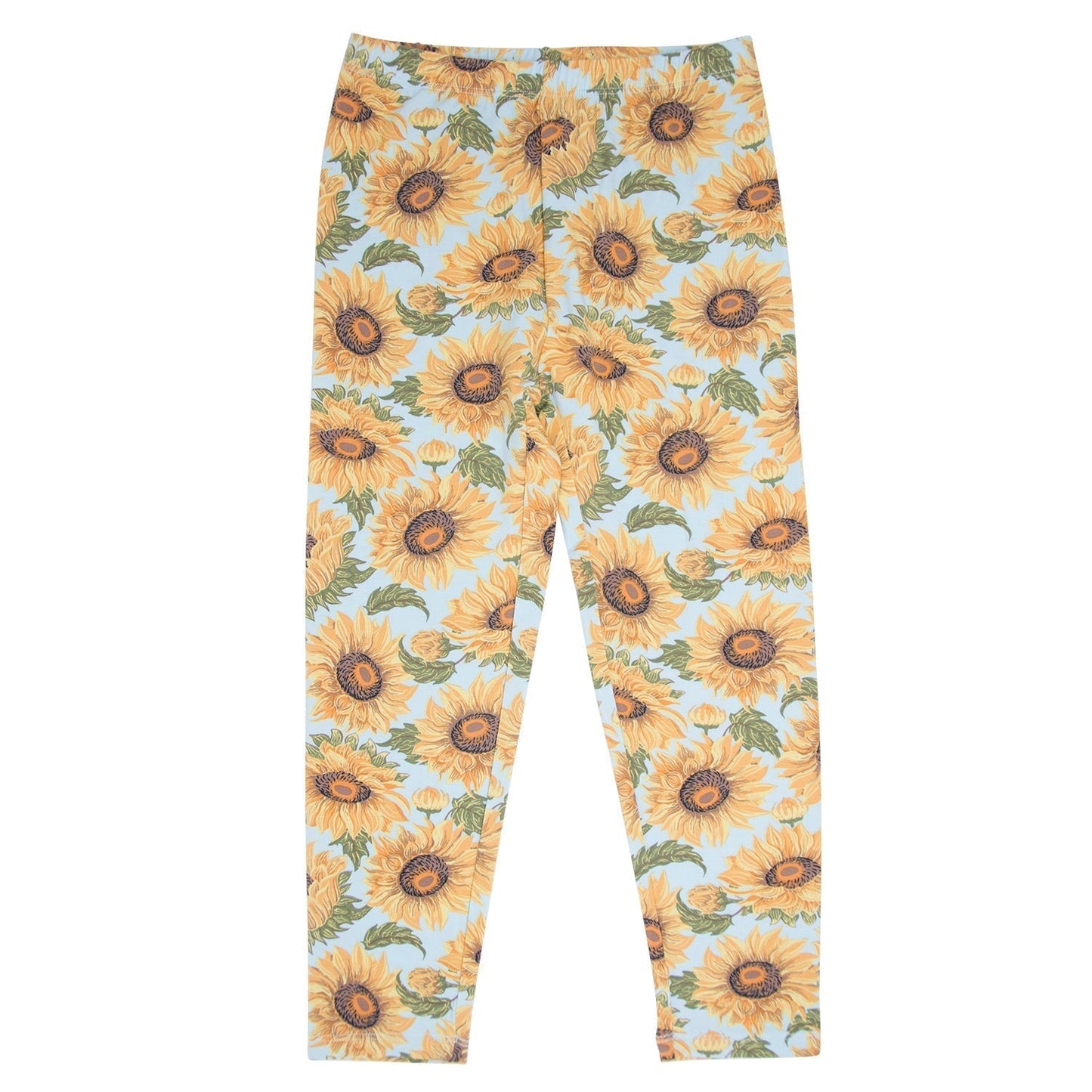 Sammys Sunflower Classic Legging for Girls Comfort Elastic Sweet Bamboo Everetts Place: Online Boutique
