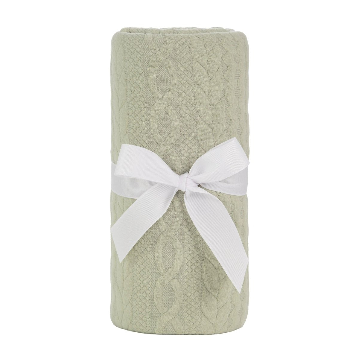 Sealy Baby Knit Blanket Dusty Olive.