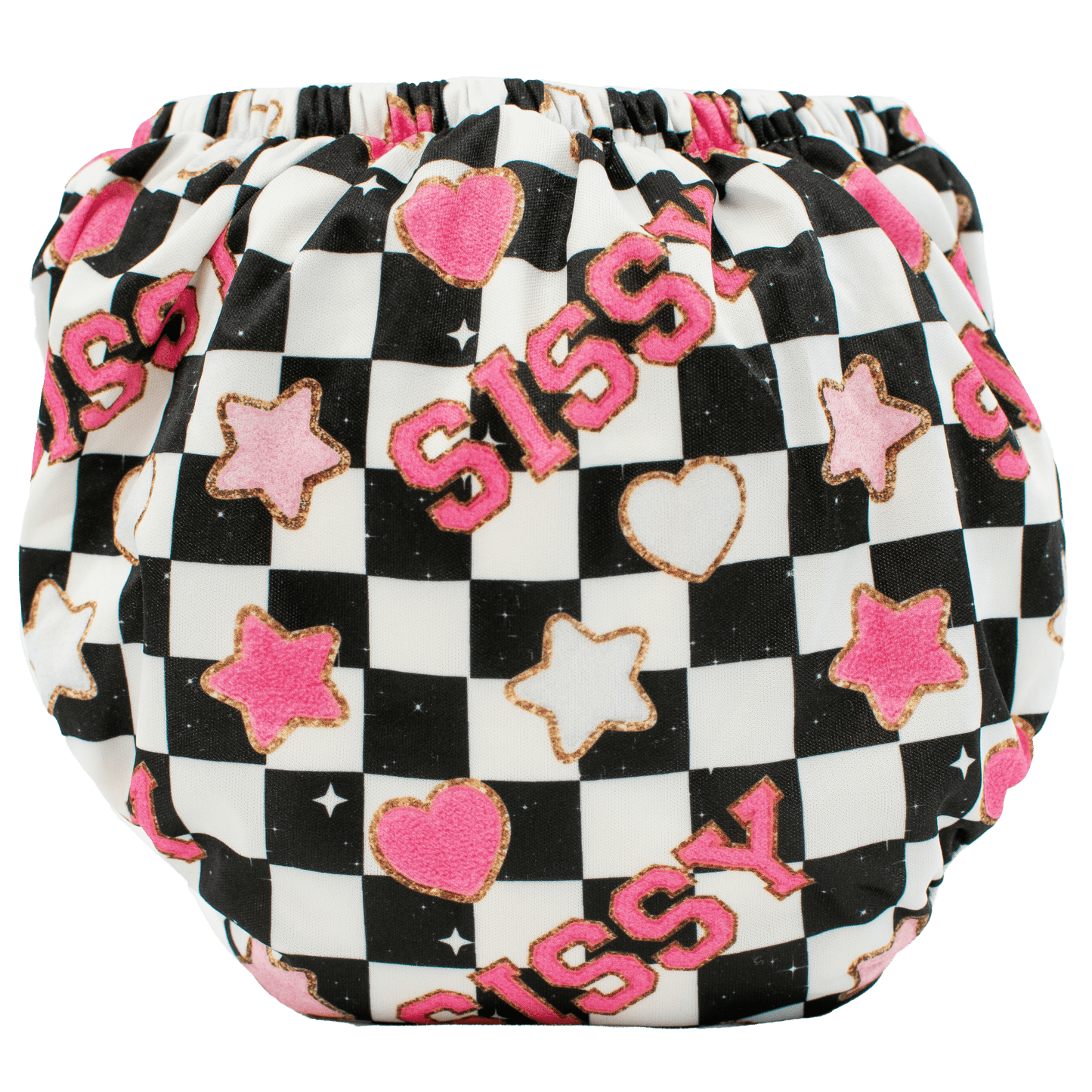 Sissy Check Training Pants for Potty Training with Bamboo Lining and Leak Protection Texas Tushies