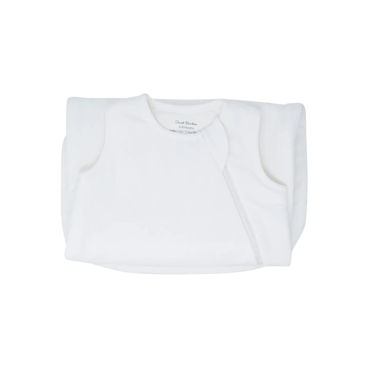 1.5 TOG Sleep Sack for Infants with 2 Way J Zipper and Quilted Lining Size 0 to 9 Months Sweet Bamboo