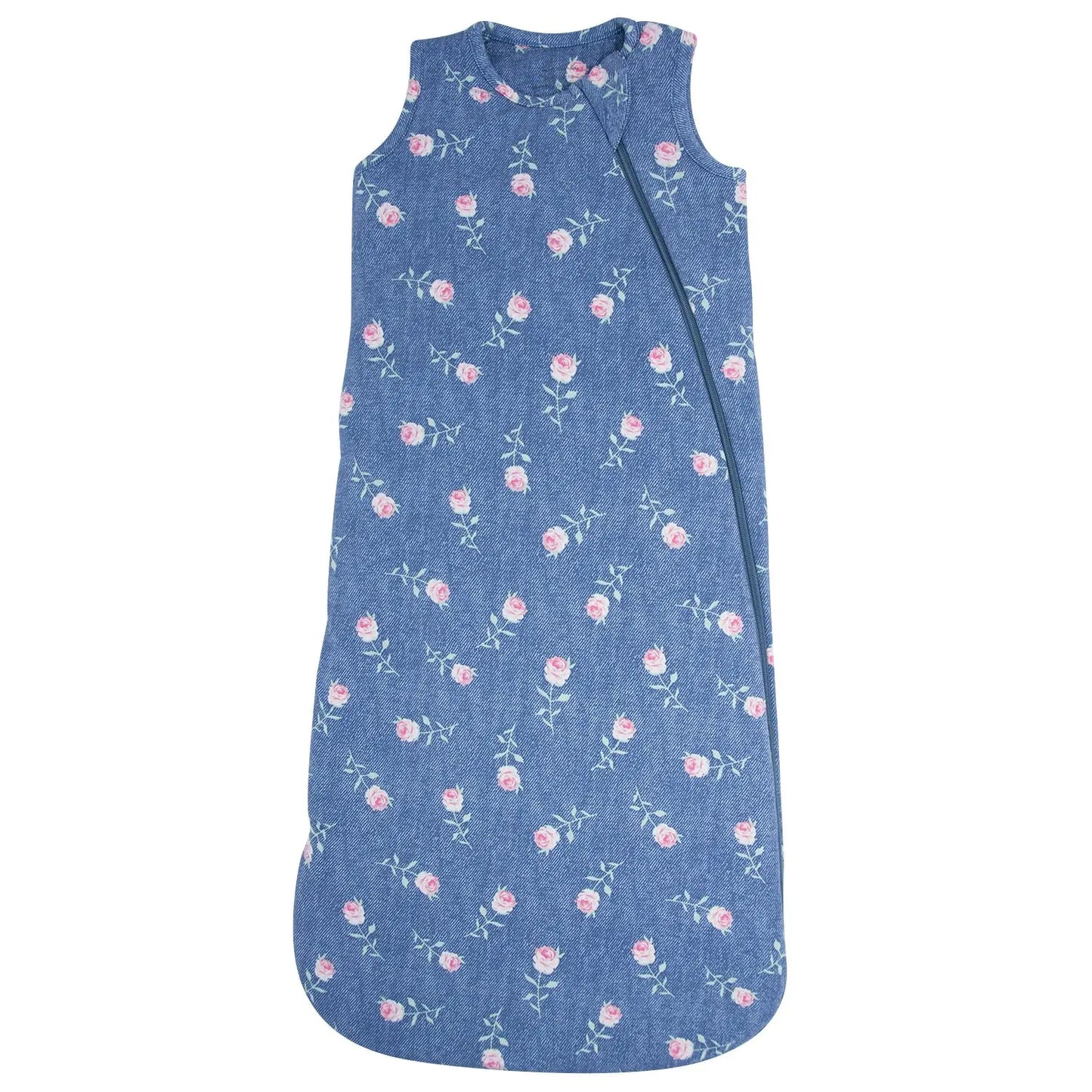 1.5 Tog Sleep Sack for Babies with 2-Way J Zipper and Quilted Lining Size 0 to 9 Months Sweet Bamboo