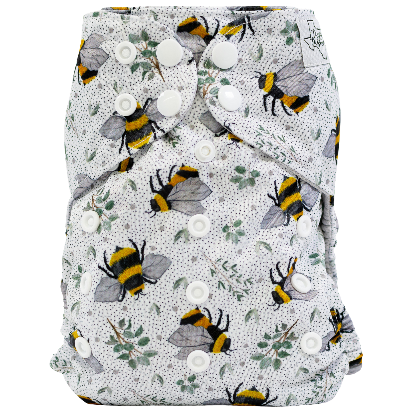 Slim Fit All In One Cloth Diaper For Babies 8 To 40 Pounds Texas Tushies