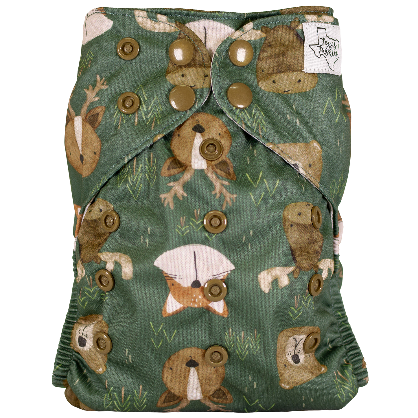 Slim Fit All In One Cloth Diaper For Babies 8 To 40 Pounds Texas Tushies