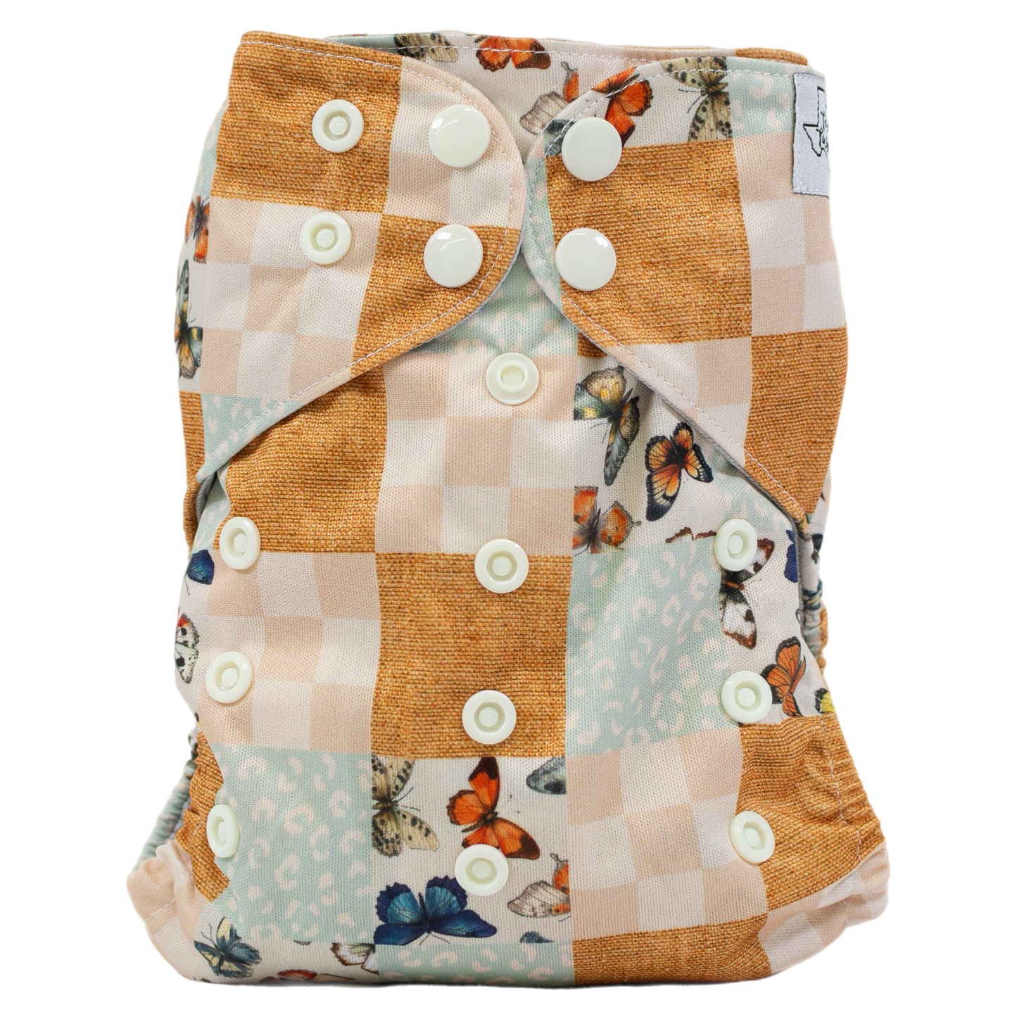 Slim Fit All In One Cloth Diaper For Babies 8 To 40 Pounds Texas Tushies