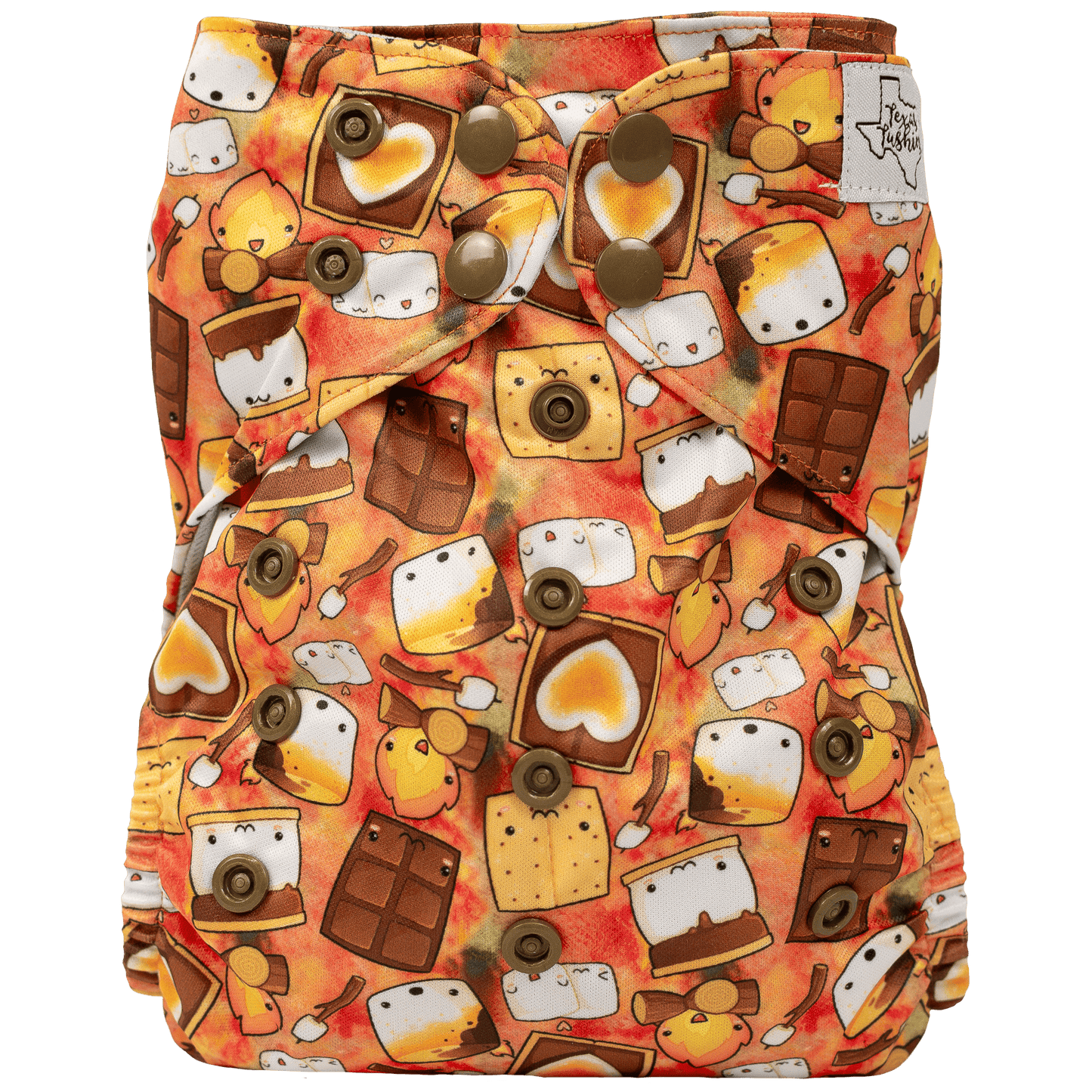 Slim Fit All In One Cloth Diaper For Babies 8 To 40 Pounds Texas Tushies