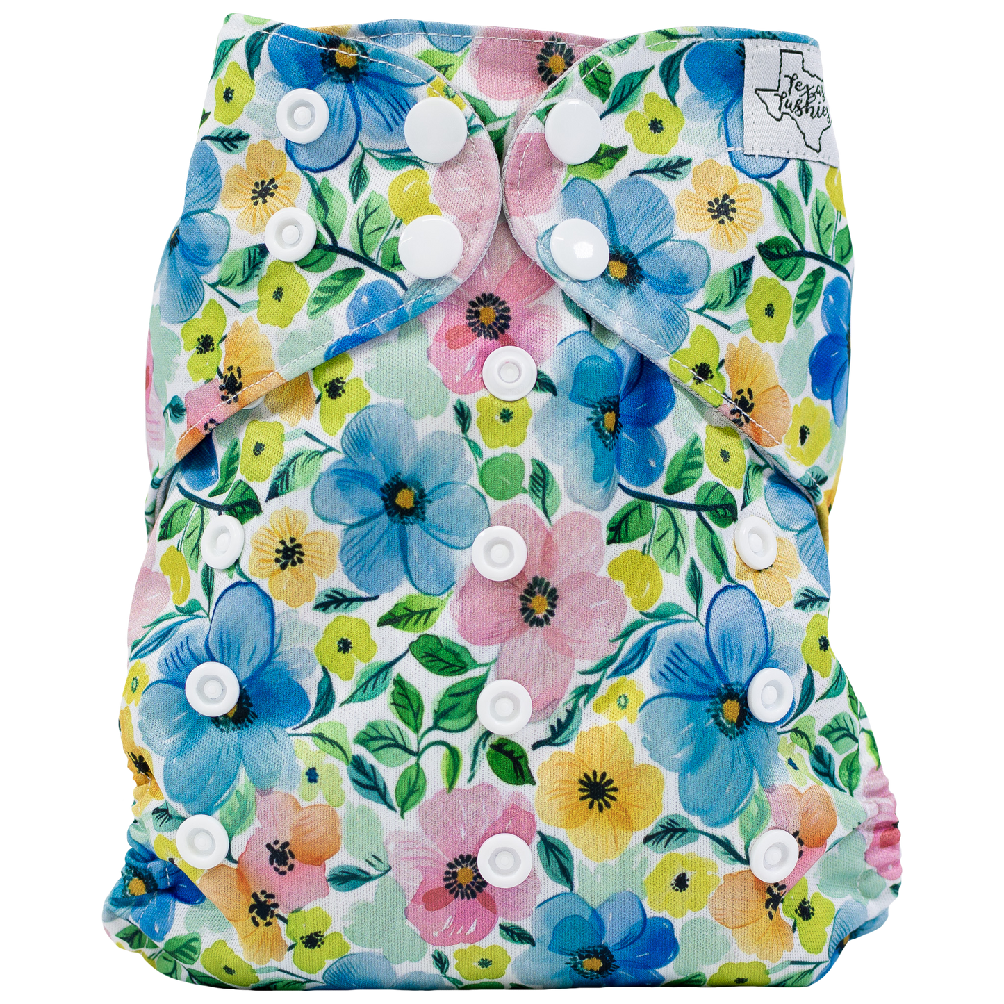 Slim Fit All In One Cloth Diaper For Babies 8 To 40 Pounds Texas Tushies