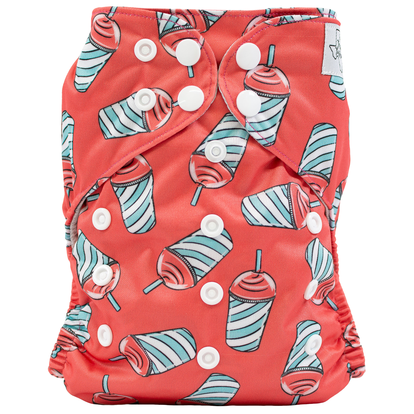 Slim Fit All In One Cloth Diaper For Babies 8 To 40 Pounds Texas Tushies