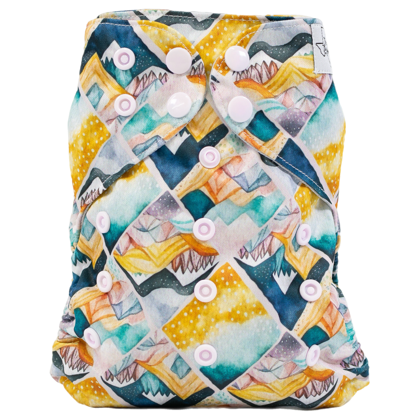 Slim Fit All In One Cloth Diaper For Babies 8 To 40 Pounds Texas Tushies