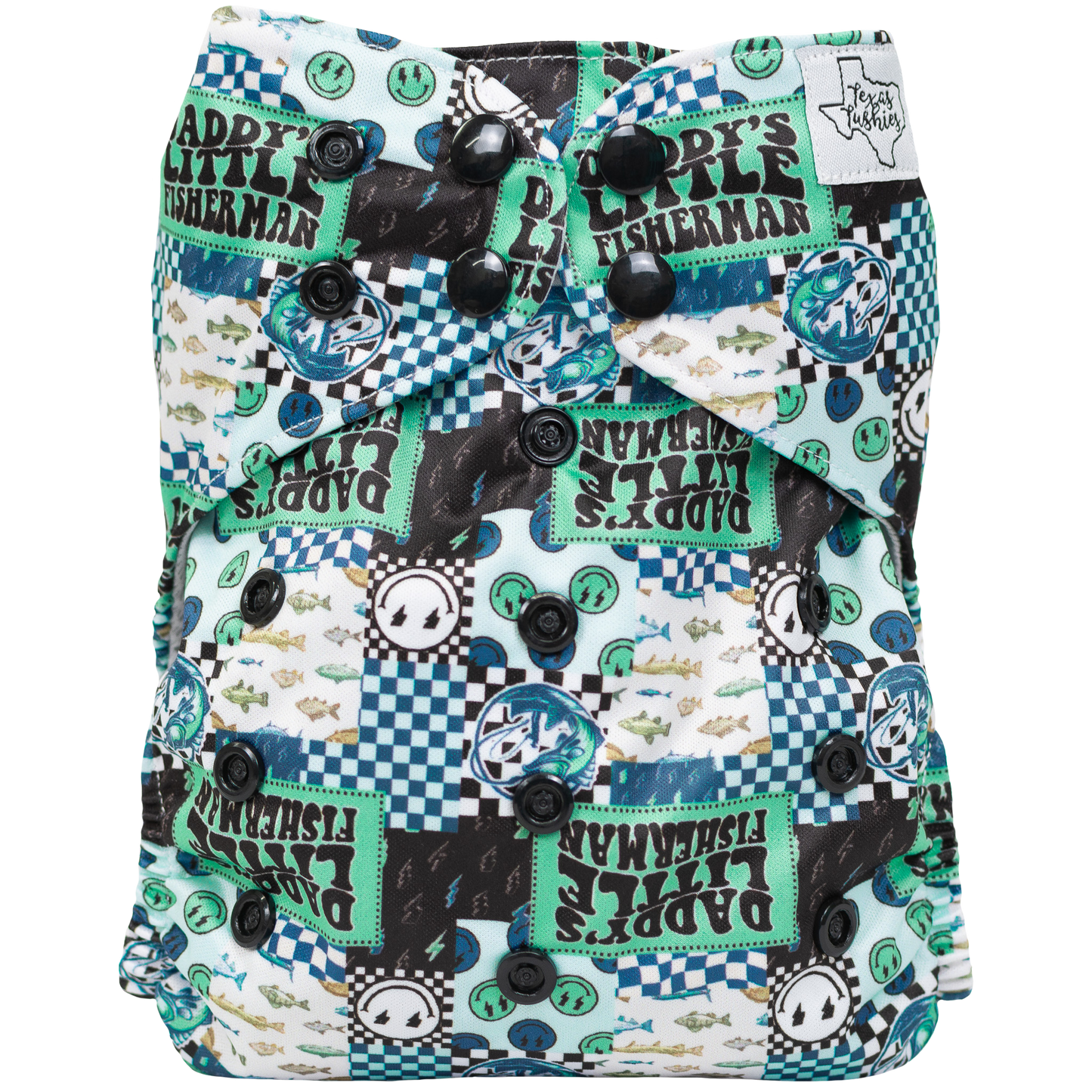 Slim Fit All In One Cloth Diaper For Babies 8 To 40 Pounds Texas Tushies