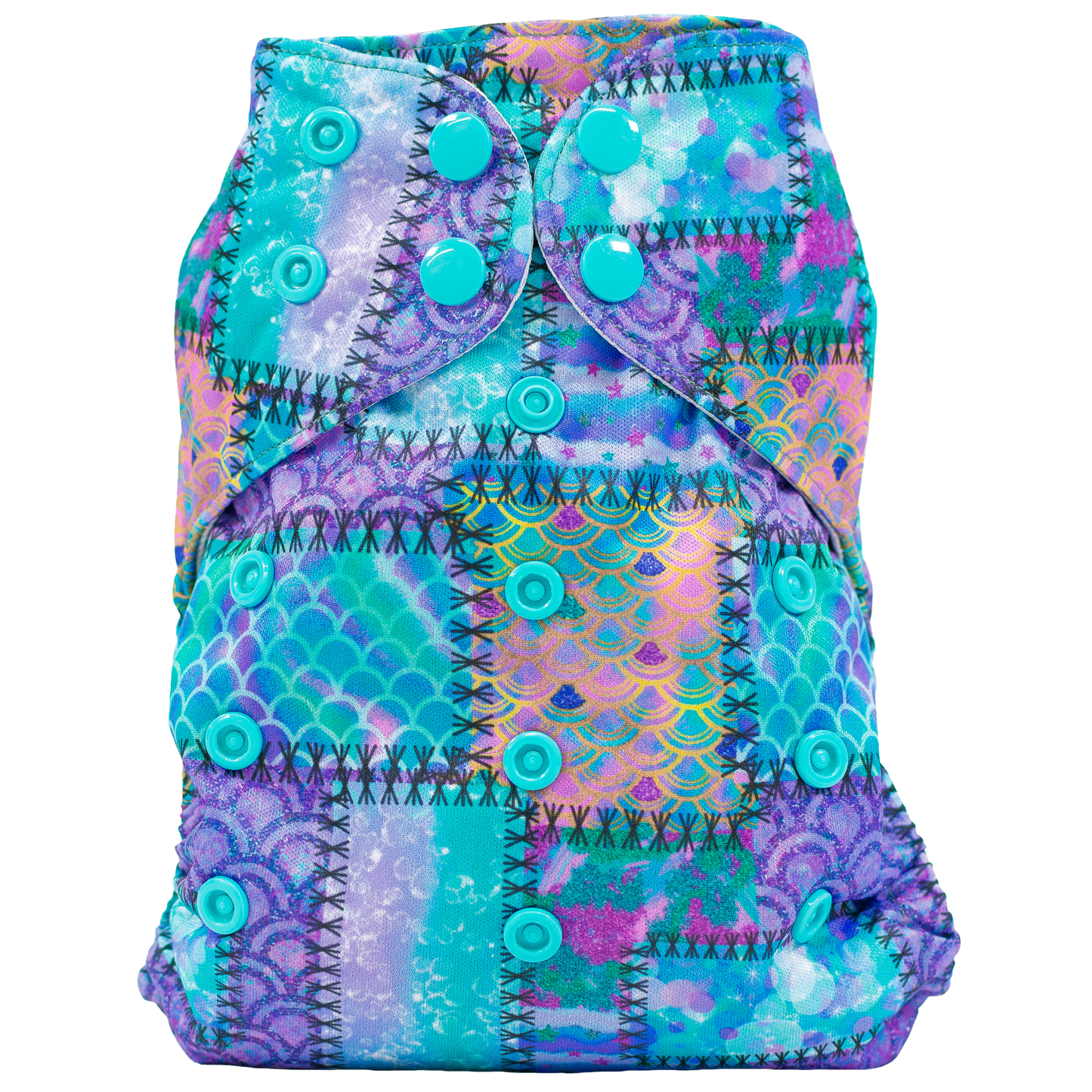 Slim Fit All In One Cloth Diaper For Babies 8 To 40 Pounds Texas Tushies