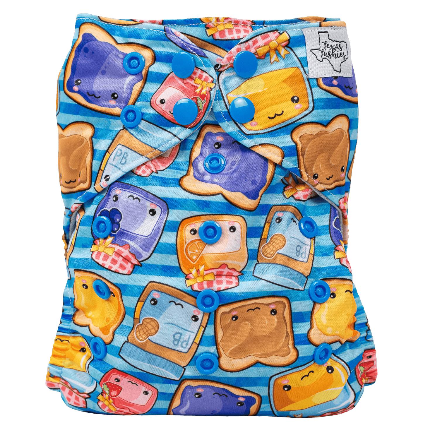 Slim Fit All In One Cloth Diaper For Babies 8 To 40 Pounds Texas Tushies