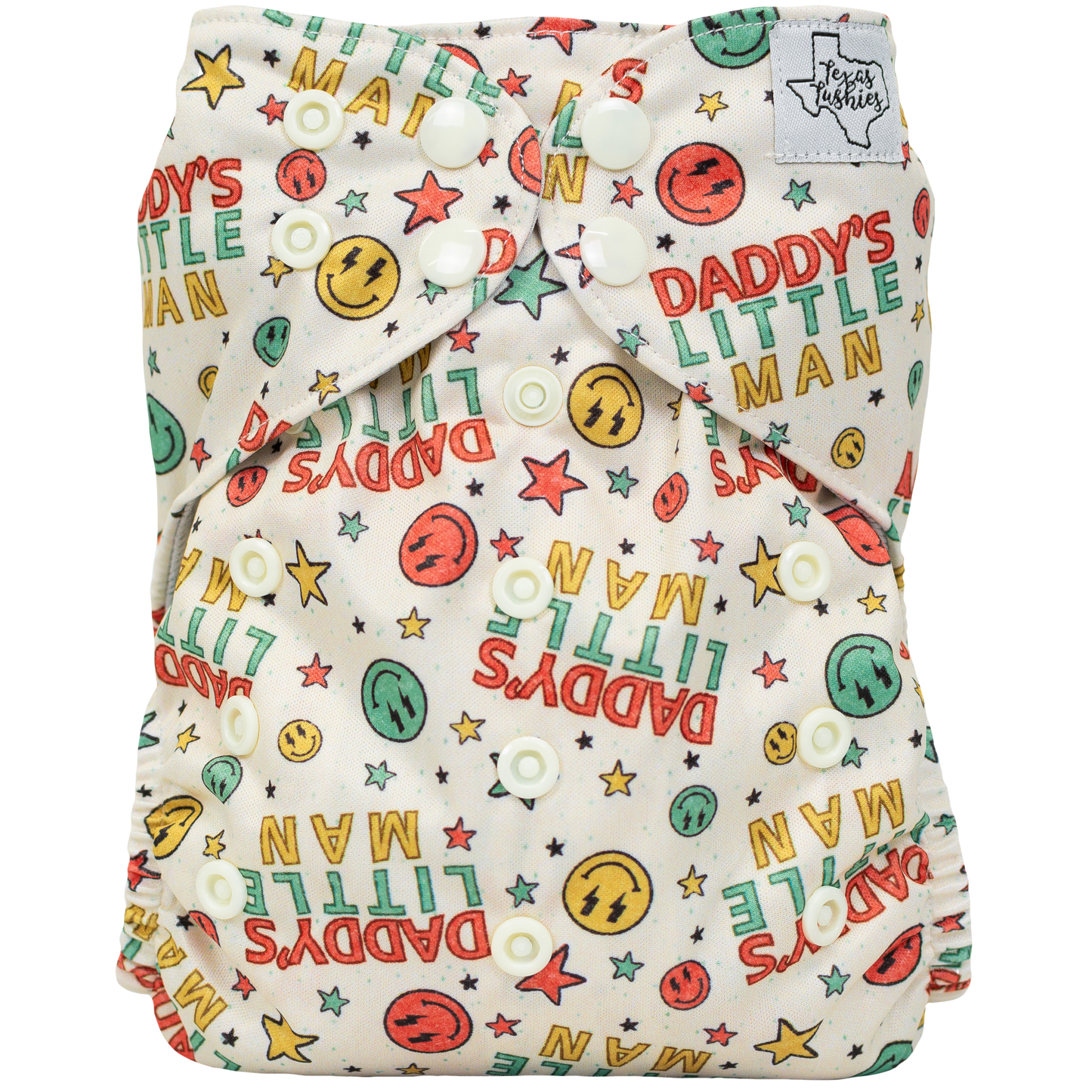 Slim Fit All In One Cloth Diaper For Babies 8 To 40 Pounds Texas Tushies
