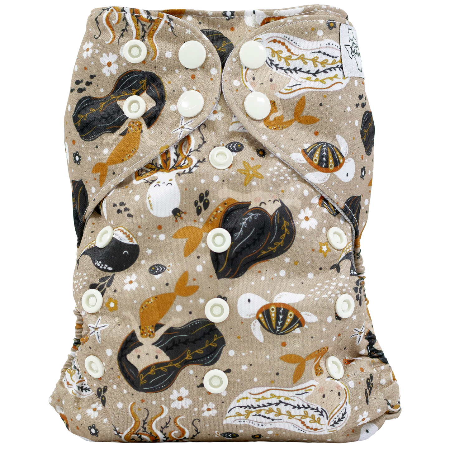 Slim Fit All In One Cloth Diaper For Babies 8 To 40 Pounds Texas Tushies