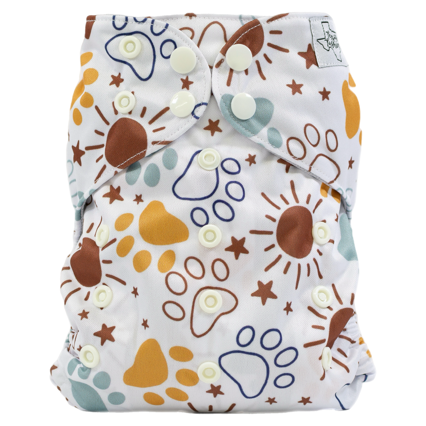 Slim Fit All In One Cloth Diaper For Babies 8 To 40 Pounds Texas Tushies
