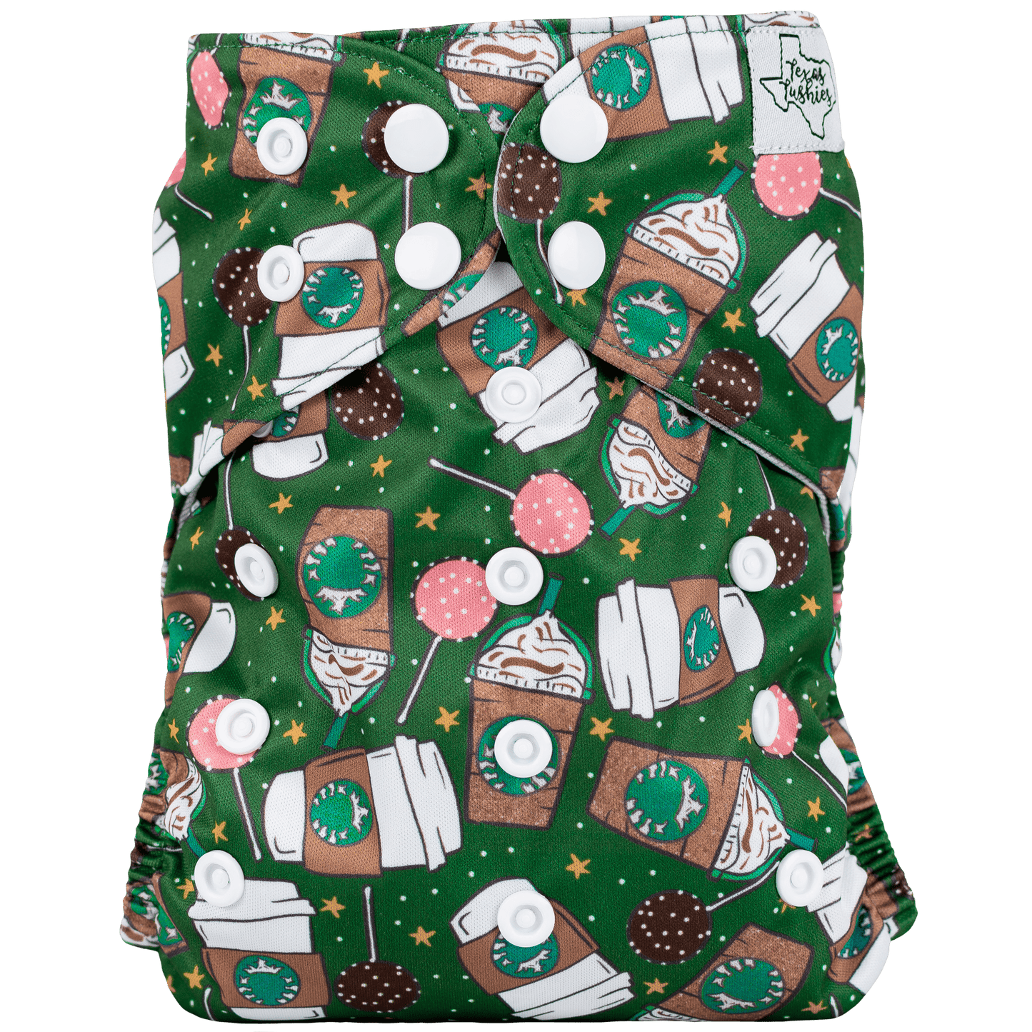 Slim Fit All In One Cloth Diaper For Babies 8 To 40 Pounds Texas Tushies
