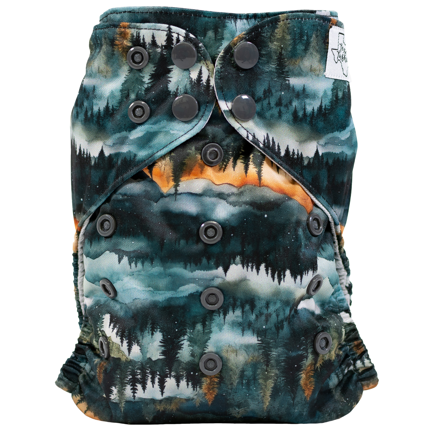 Slim Fit All In One Cloth Diaper For Babies 8 To 40 Pounds Texas Tushies