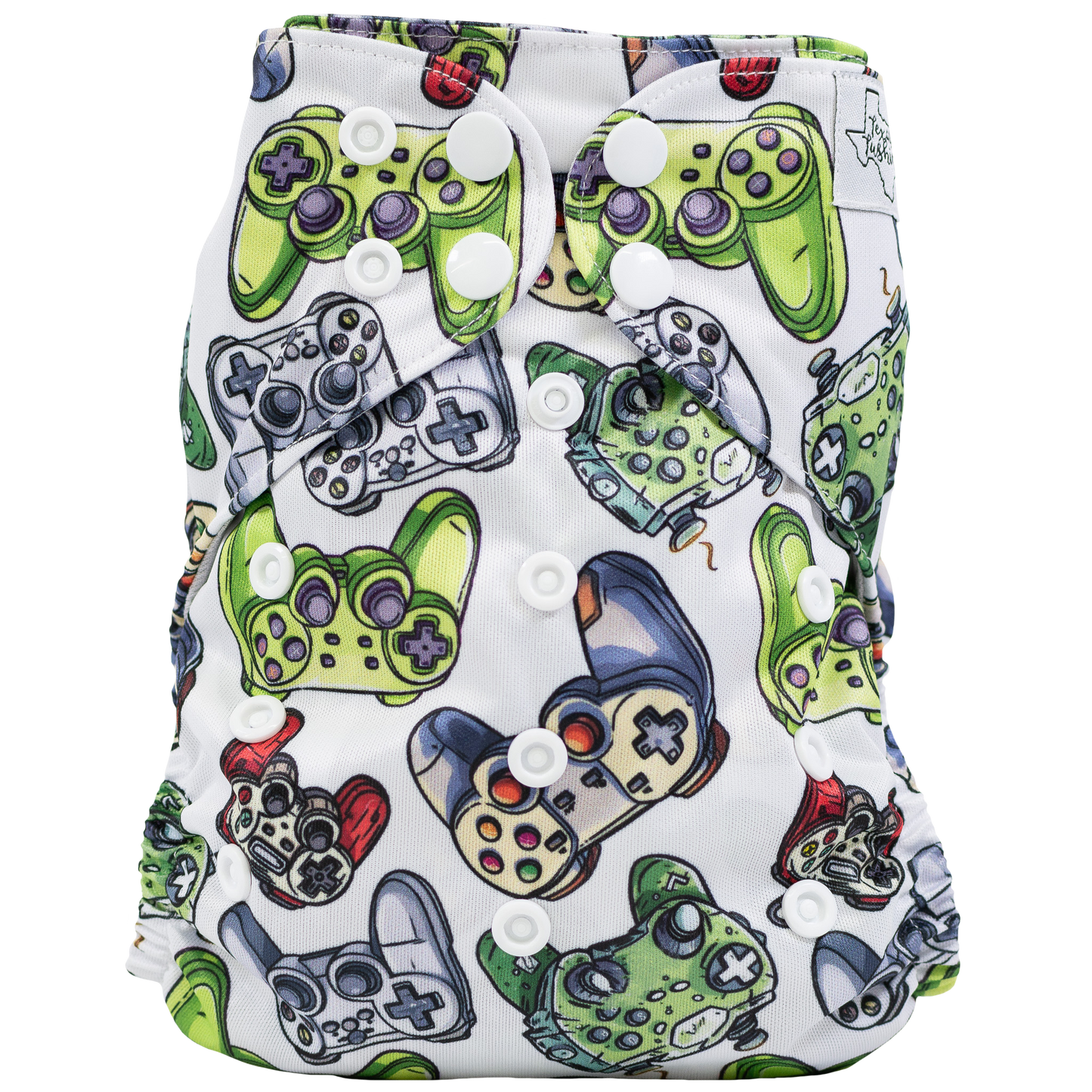 Slim Fit All In One Cloth Diaper For Babies 8 To 40 Pounds Texas Tushies