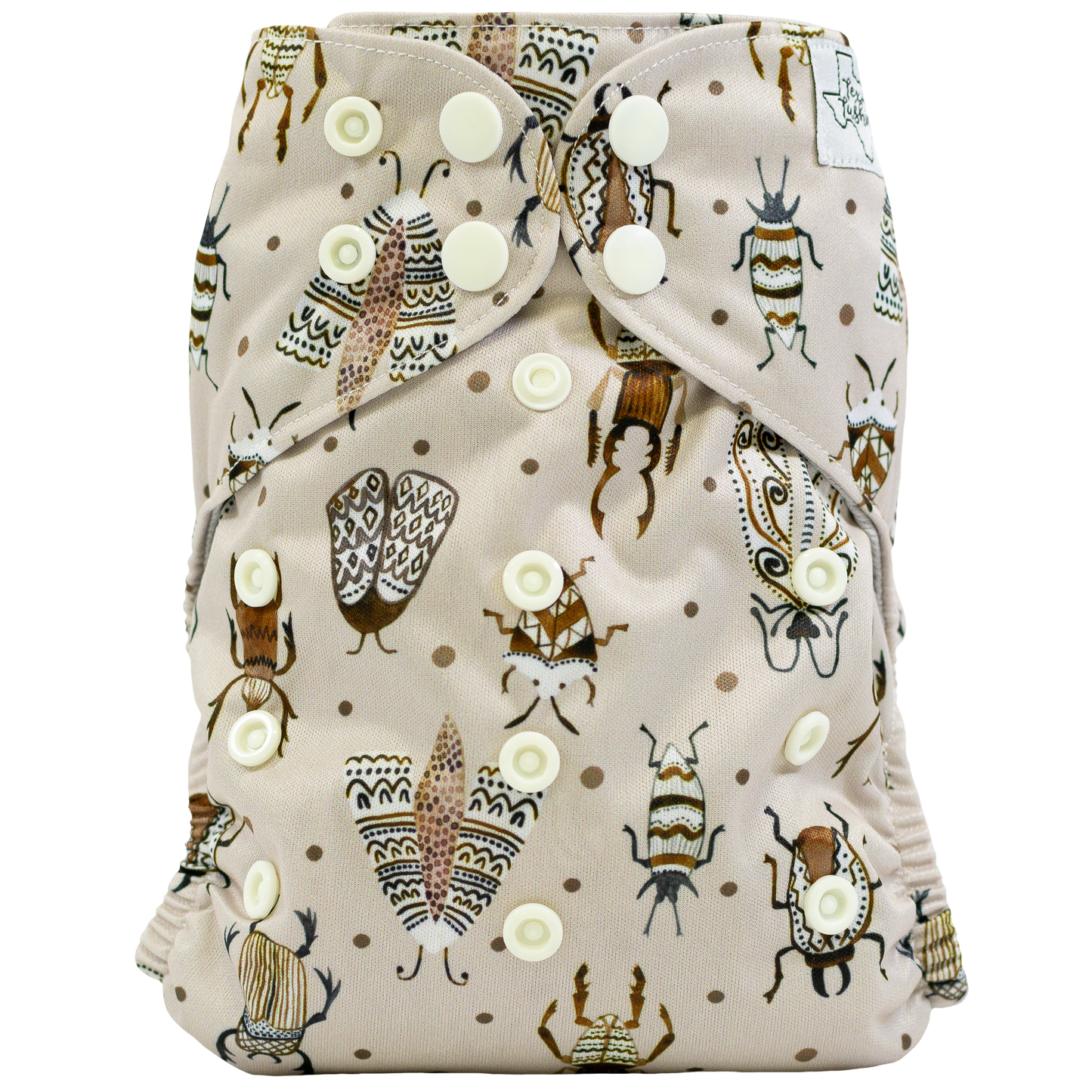 Slim Fit All In One Cloth Diaper For Babies 8 To 40 Pounds Texas Tushies