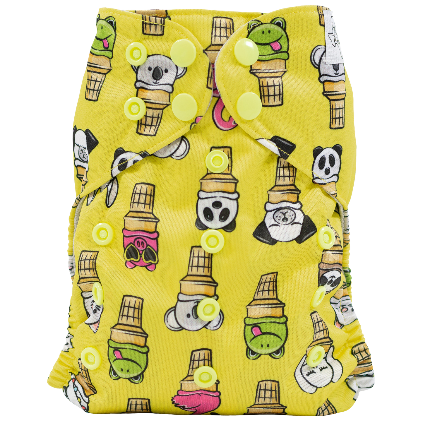 Slim Fit All In One Cloth Diaper For Babies 8 To 40 Pounds Texas Tushies