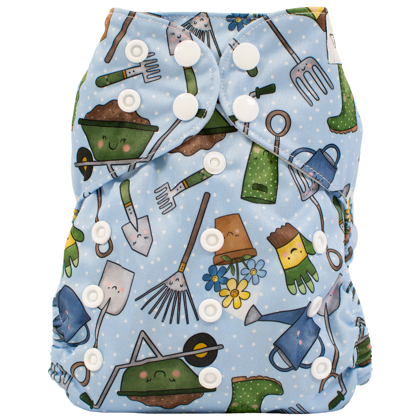 Slim Fit Pocket Cloth Diaper for Babies 8 to 40 Pounds Texas Tushies