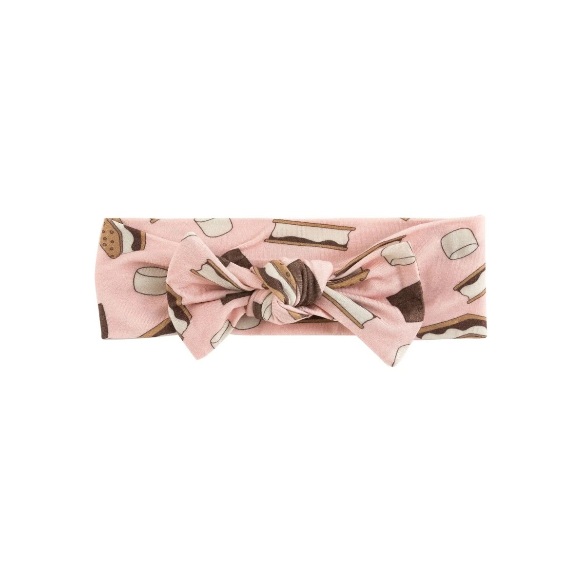 Dreamlet Smore To Love Bow Headband Pink Dreamlet Kids Gift - Everetts Place Boutique -