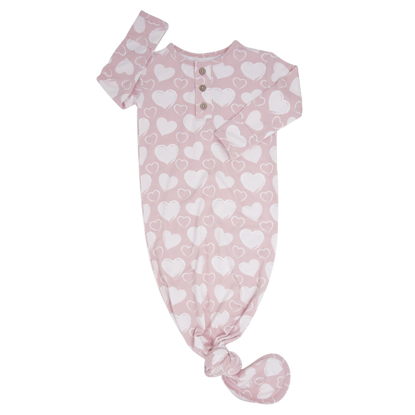 So Much Love Knotted Gown For Baby Homecoming Dress Sweet Bamboo Everetts Place: Online Boutique