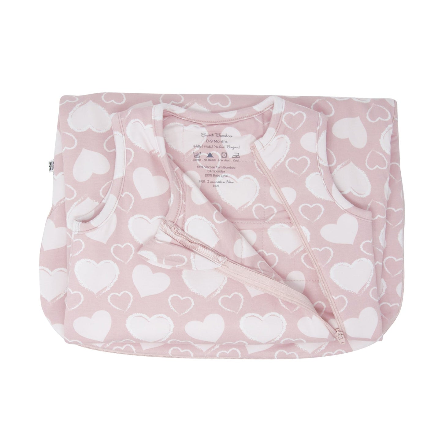 So Much Love Sleep Sack TOG Quilted Lining 0 To 9 Months Sweet Bamboo Everetts Place: Online Boutique