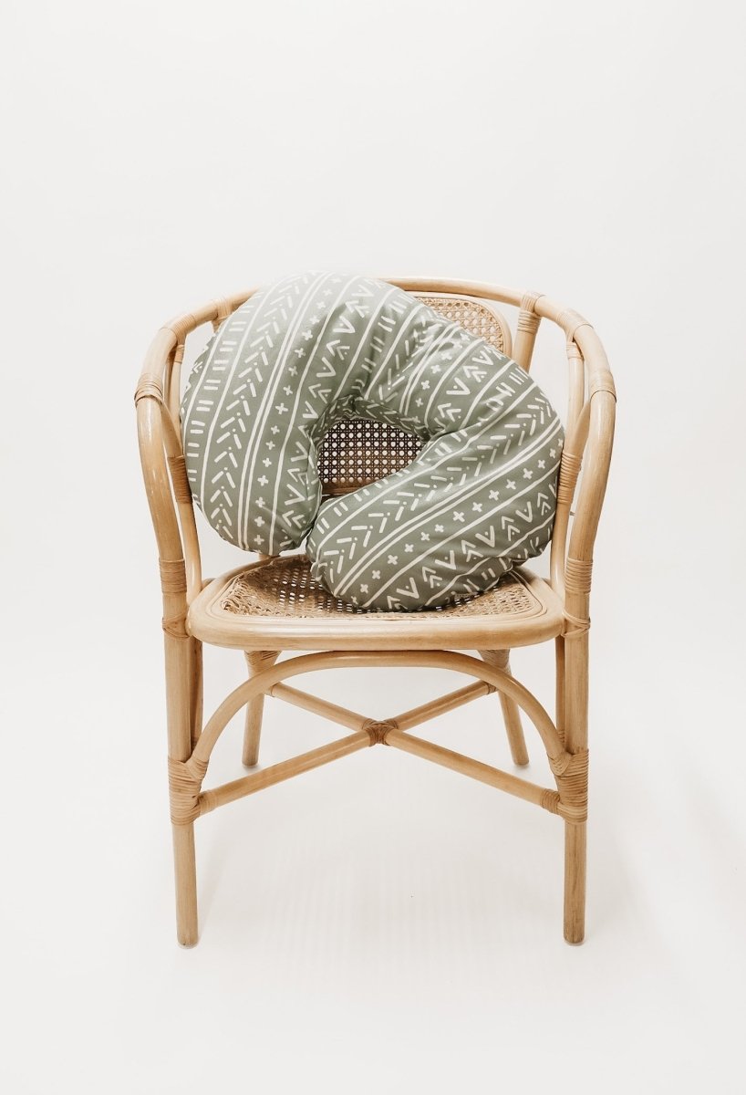 Little Mae & Co Succulent Nursing Pillow Cover for Feeding and Tummy Time - Everetts Place Boutique -