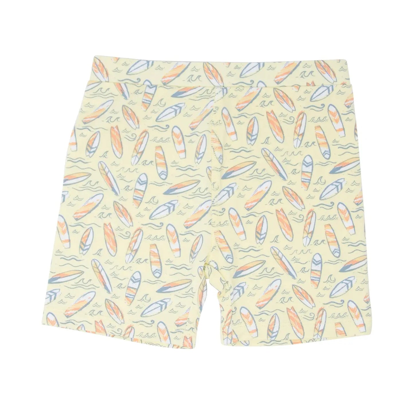 Surfboard Waves Summer Pajama Set For Kids Sweet Bamboo