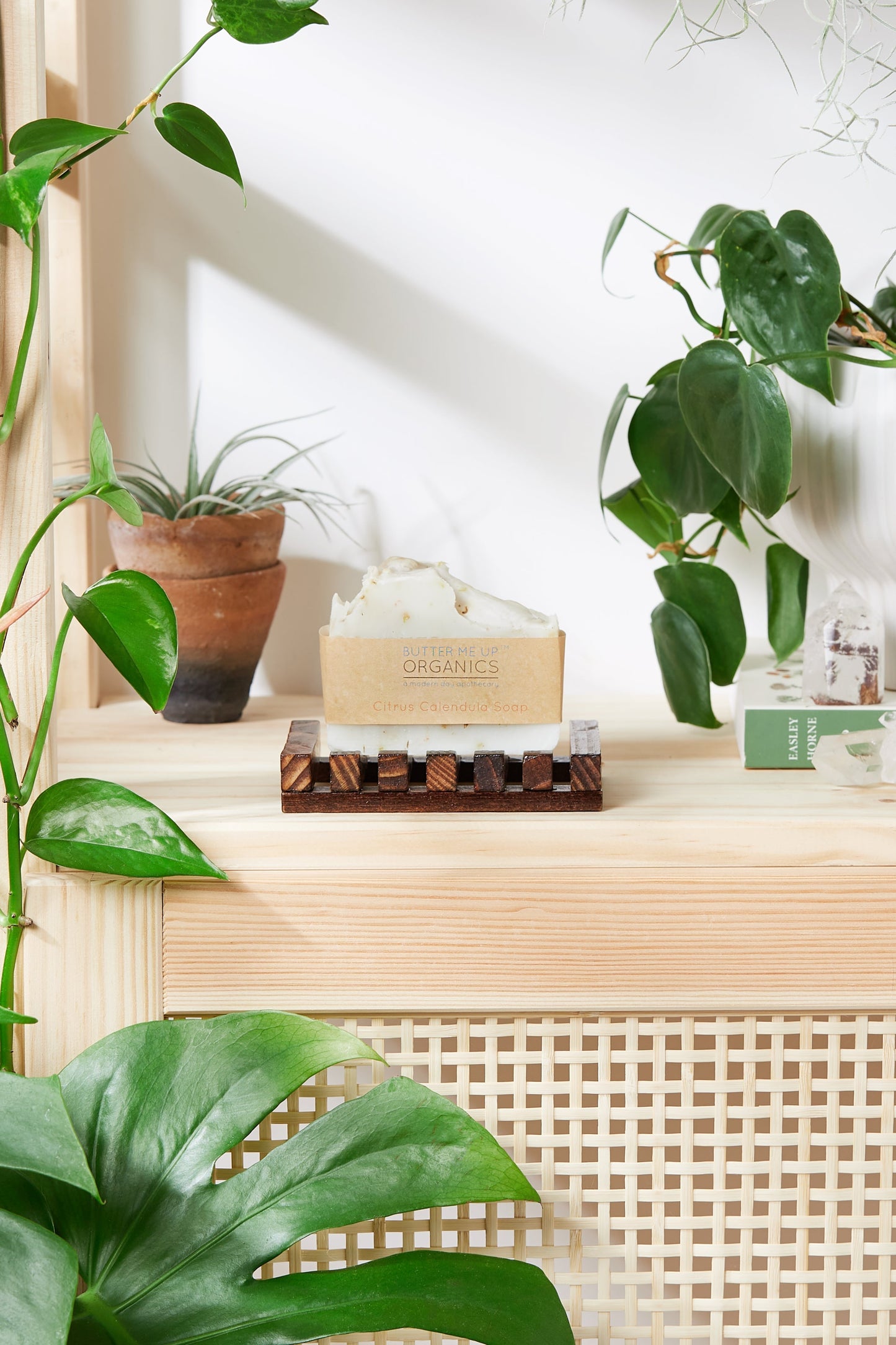 Sweet Citrus Soap Bar with Calendula and Organic Oils Butter Me Up Organics