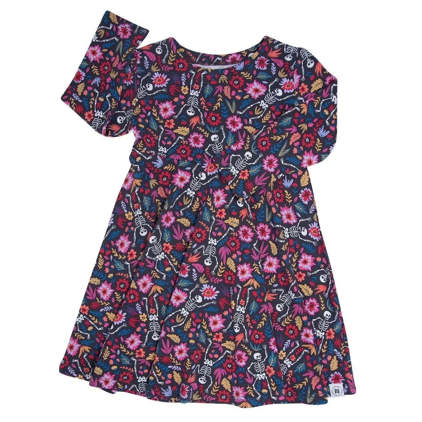 Swirly Girl Dress for Halloween Celebration Sweet Bamboo