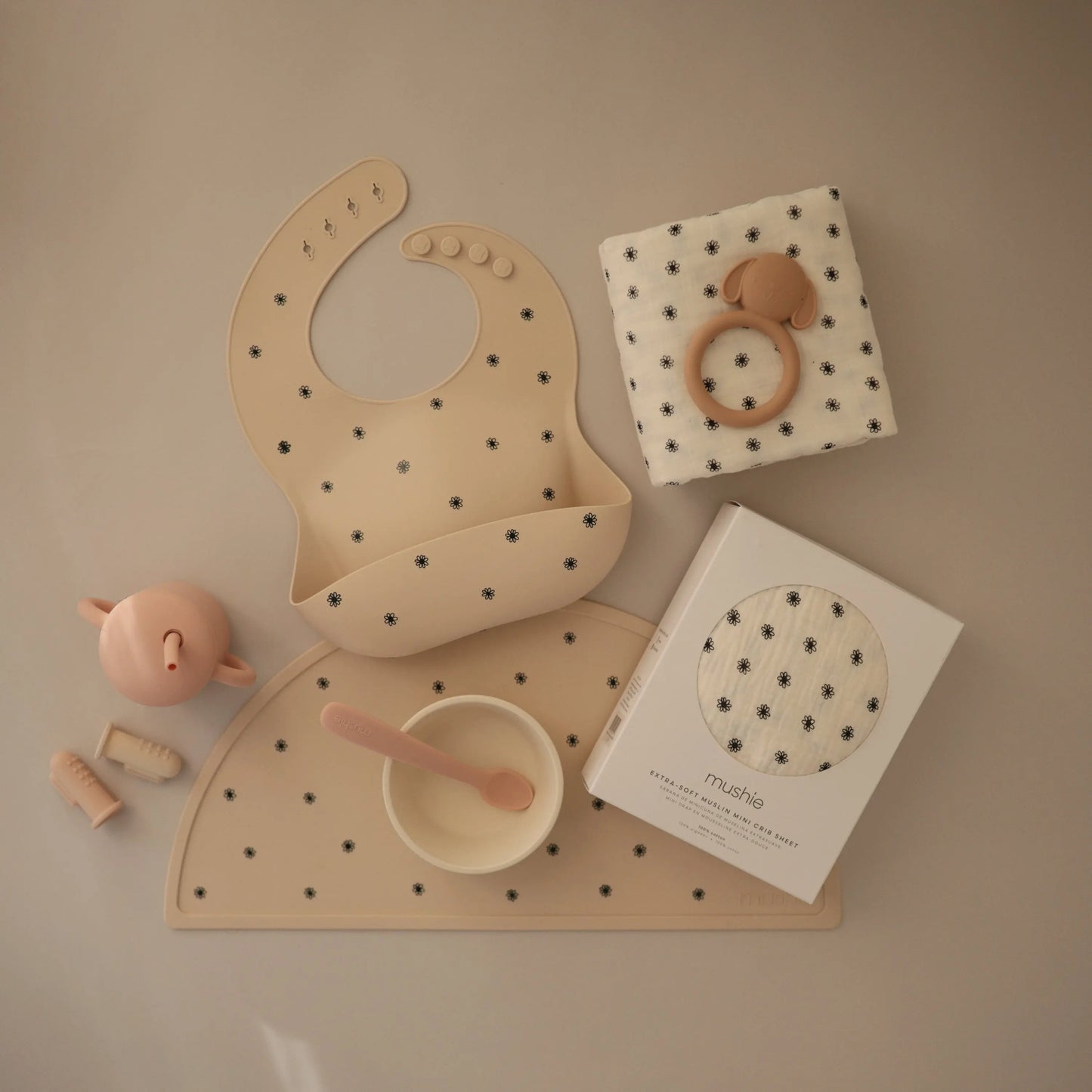 Silicone Placemat for Kids Durable and Easy to Clean Food Grade Silicone Stylish Design Mushie