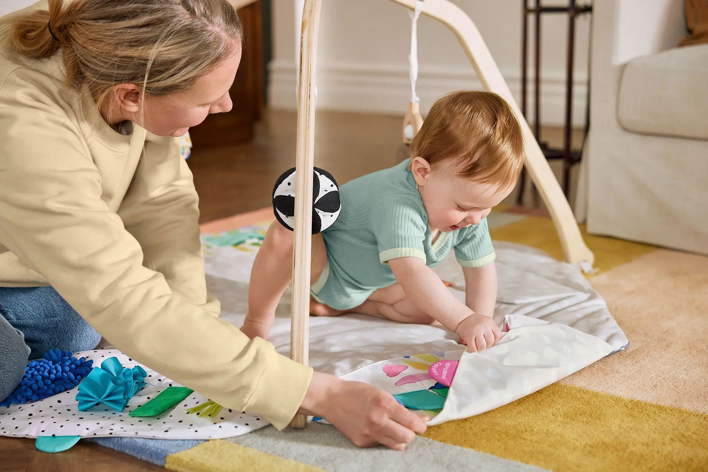 The Play Gym for Baby Development and Fun.