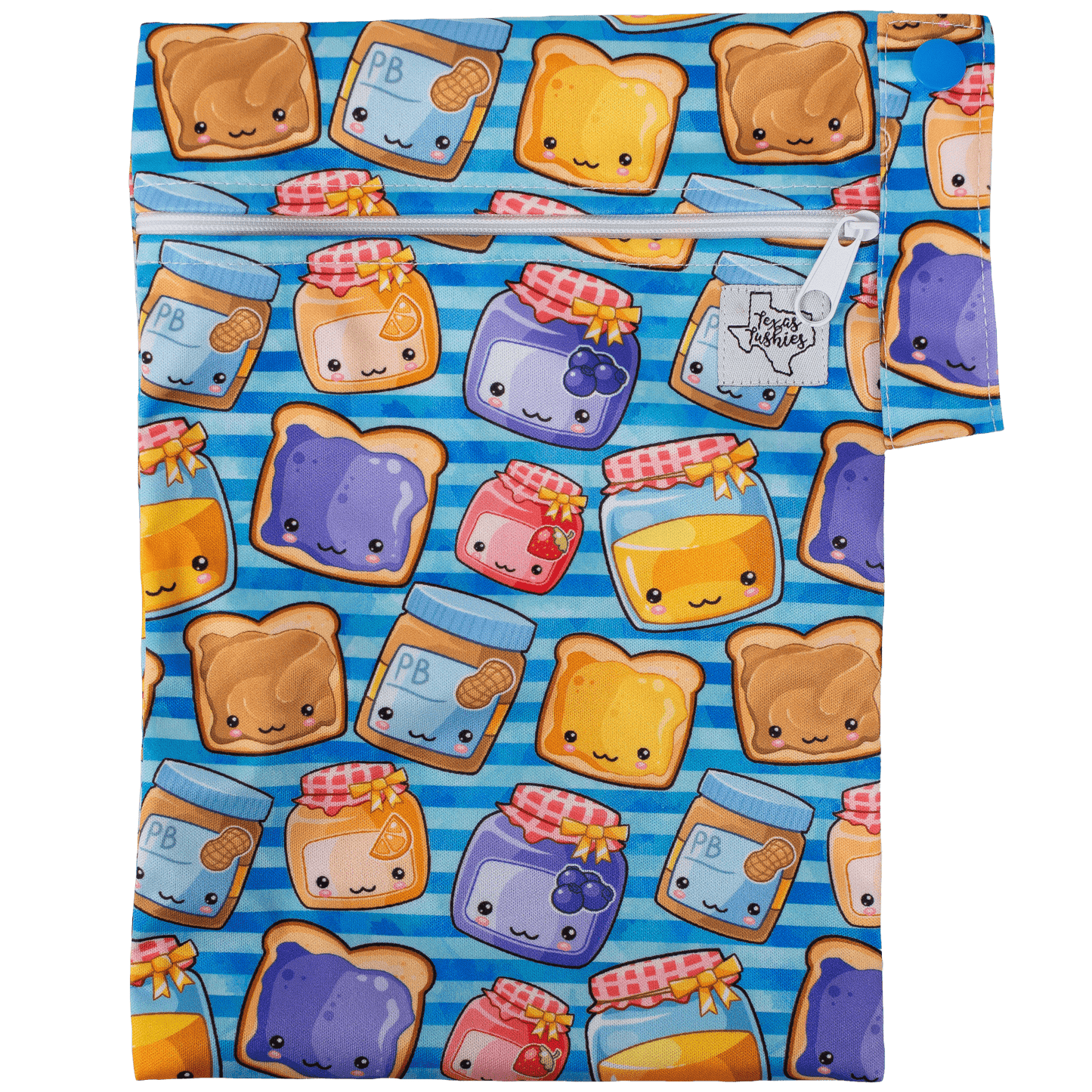The Quick Trip Wet Dry Bag 10 Inches by 7 Inches Ideal for Cloth Diapers Texas Tushies