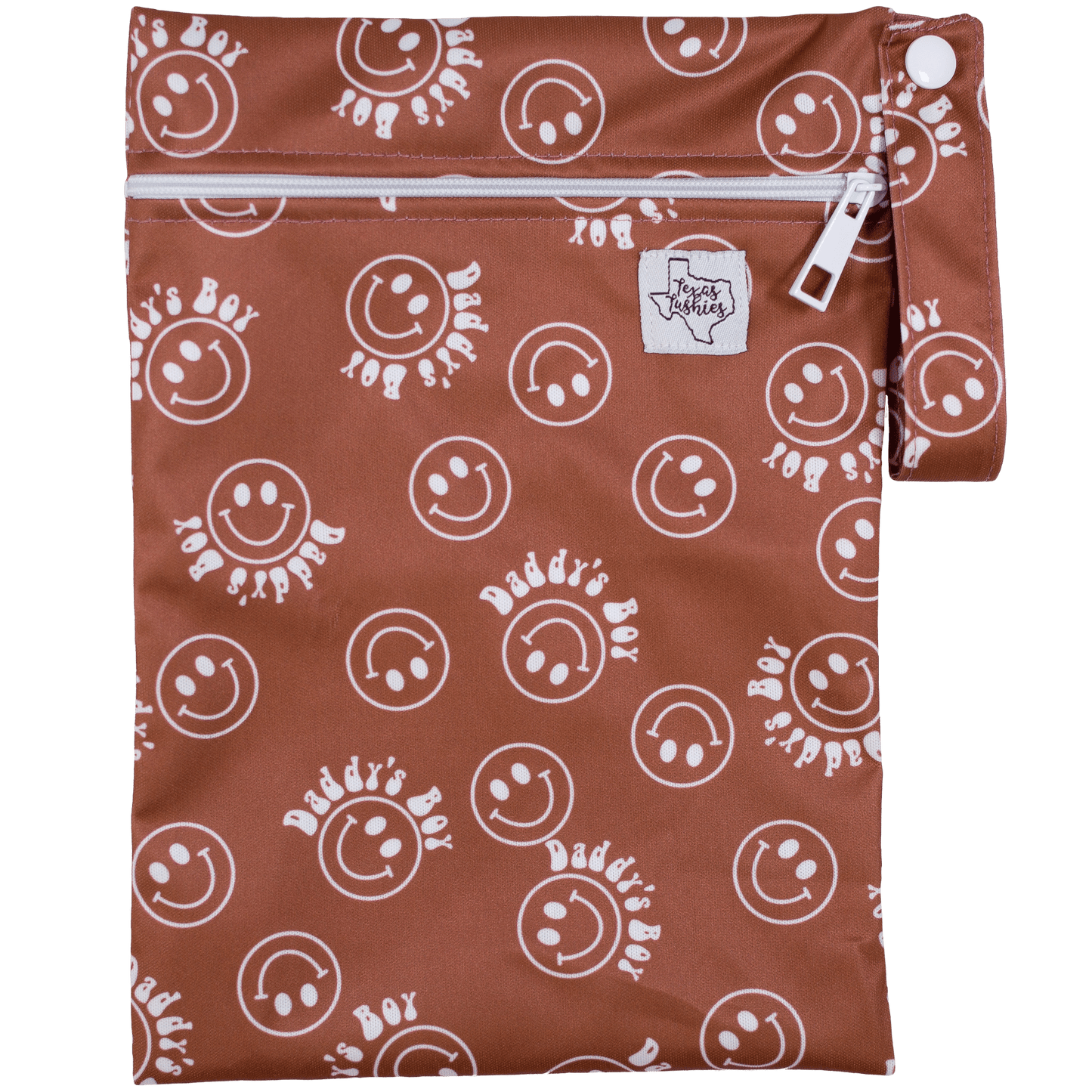 The Quick Trip Wet Dry Bag 10 Inches by 7 Inches Ideal for Cloth Diapers Texas Tushies
